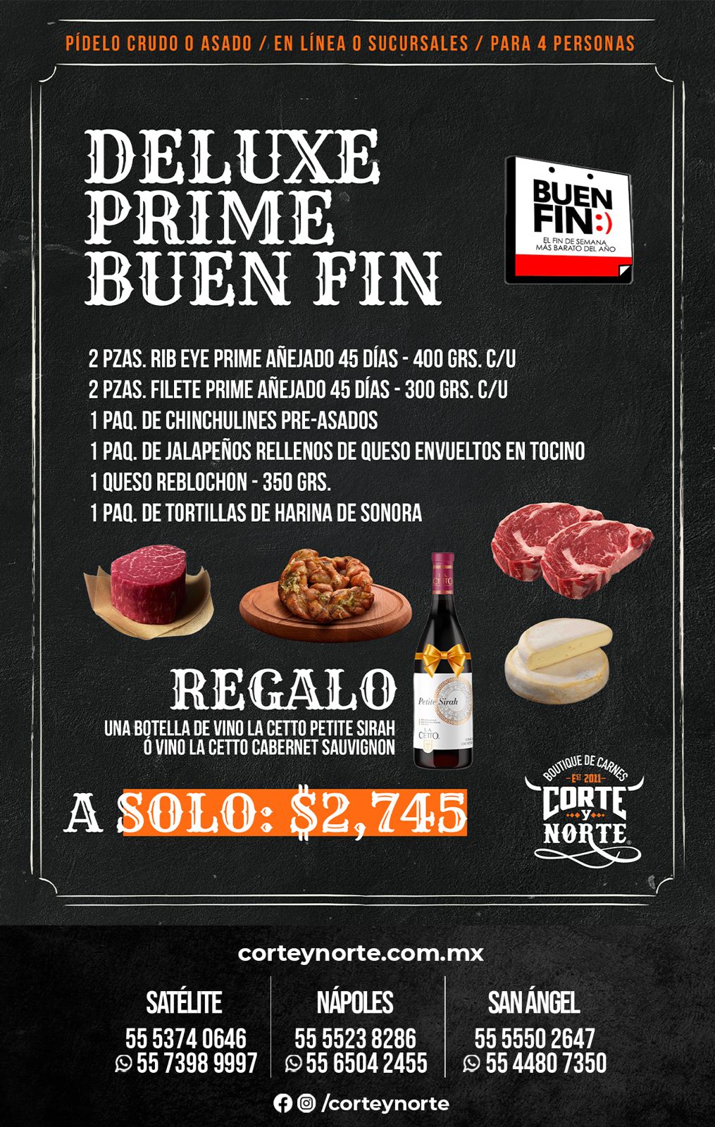 COMBO DELUXE PRIME REGALO NAVIDEÑO