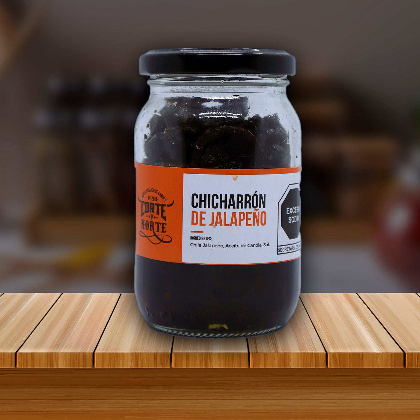 CHICHARRON DE JALAPEÑO 180 GRS