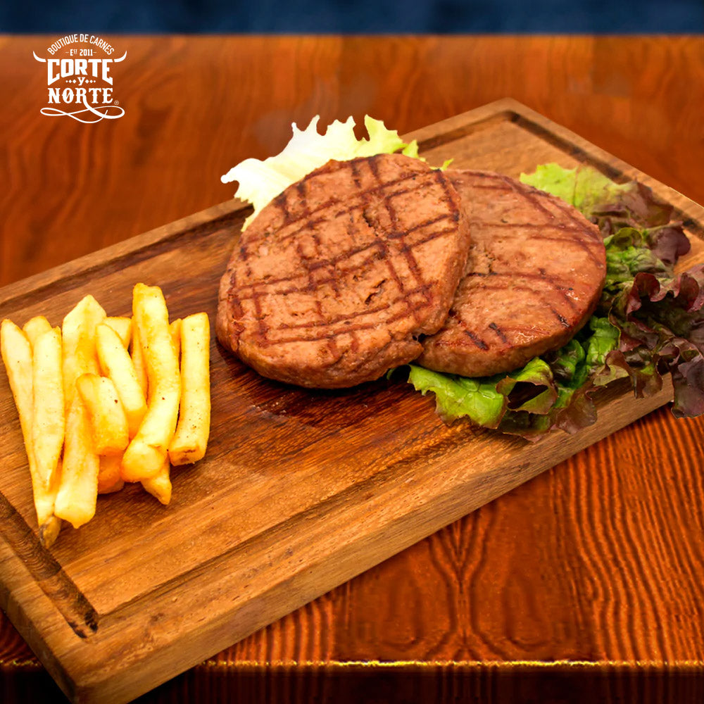 PAQUETE DE CARNE PARA HAMBURGUESA 80/20 5 pz. 850