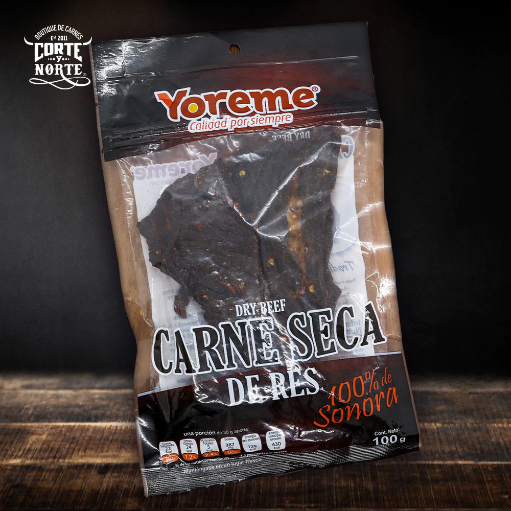 CARNE SECA CON CHILE DE SONORA 100G