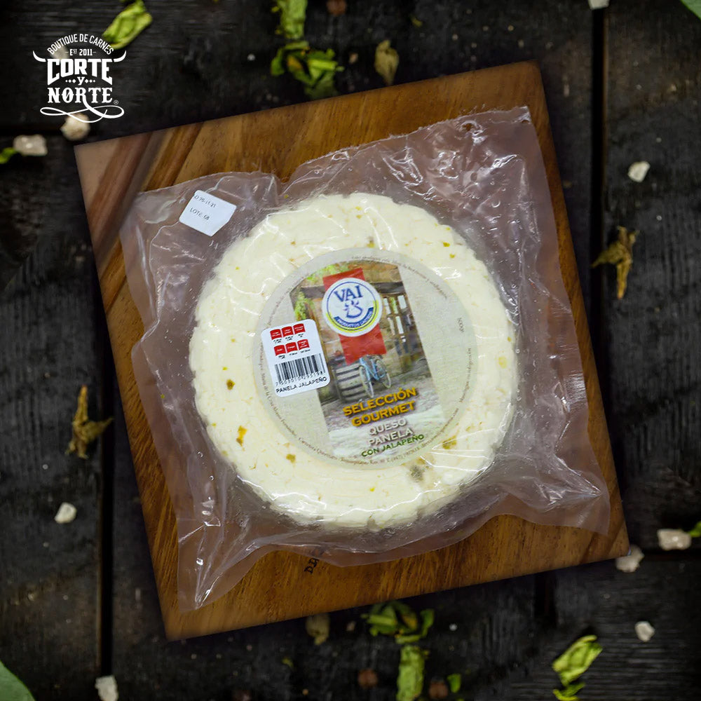 QUESO BOTANERO JALAPEÑO FINCA VAI 500 GRS