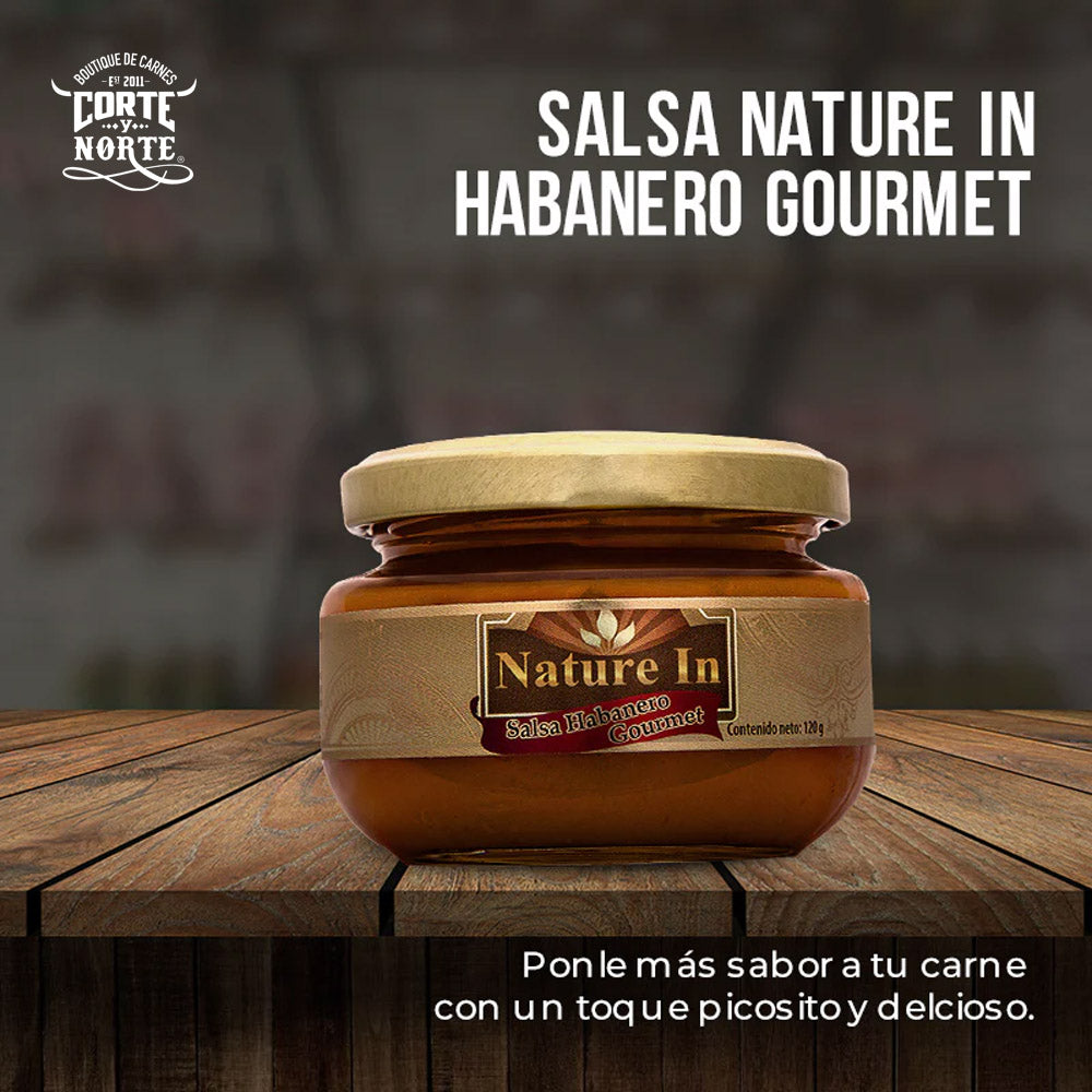 SALSA HABANERO GOURMET NATURE IN 120GR