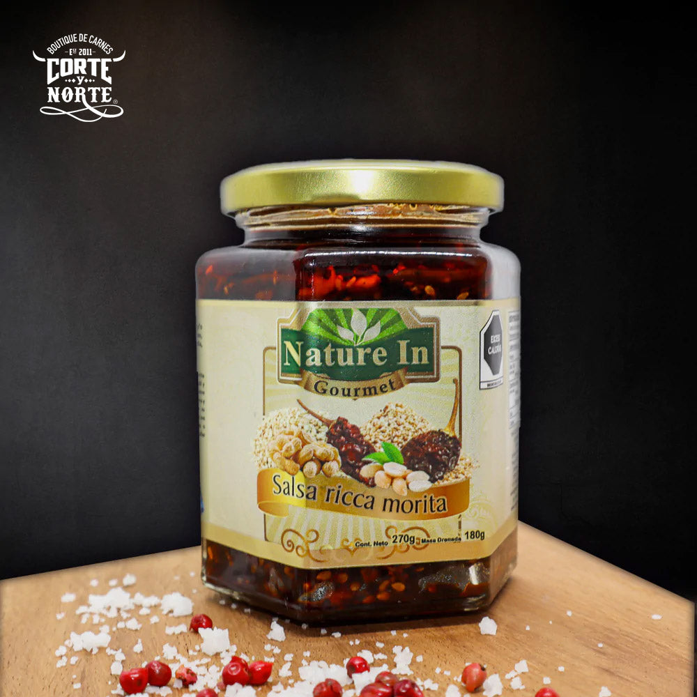 SALSA RICCA MORITA 270 GRS NATURE IN