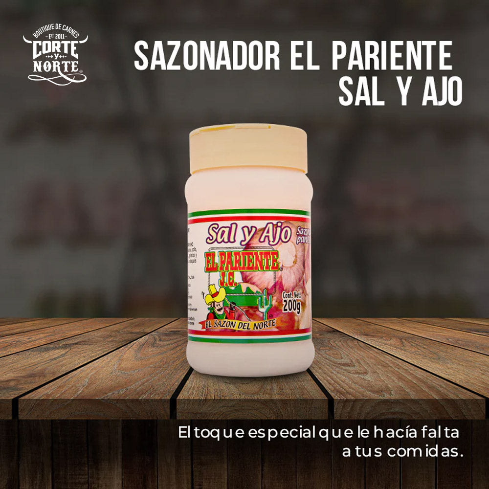 SAZONADOR EL PARIENTE SAL AJO 200 GR
