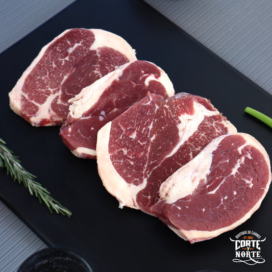 COSTILLA SIN HUESO PAQUETE 4 PIEZAS 740-750 GRS.