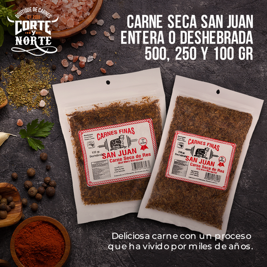 CARNE SECA LAMINADA SAN JUAN 500 GRS.