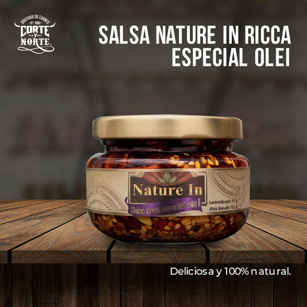 SALSA RICCA ESPECIAL OLE NATURE IN 120GR