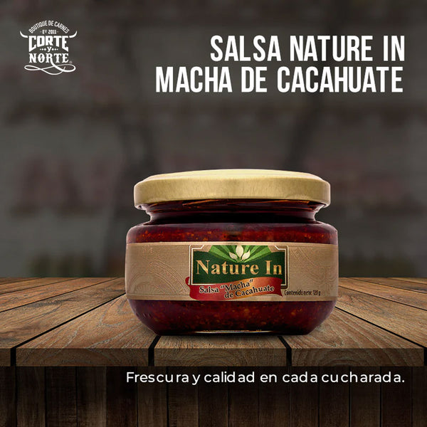 SALSA MACHA DE CACAHUATE 120 GRS NATURE IN