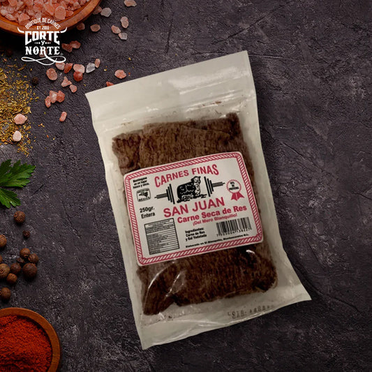 CARNE SECA LAMINADA SAN JUAN 250 GRS.