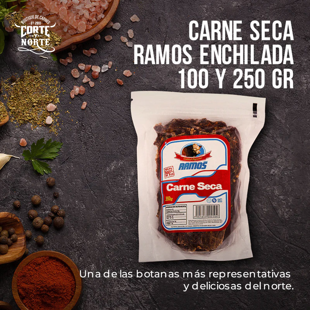 CARNE SECA ENCHILADA RAMOS 250 GRS