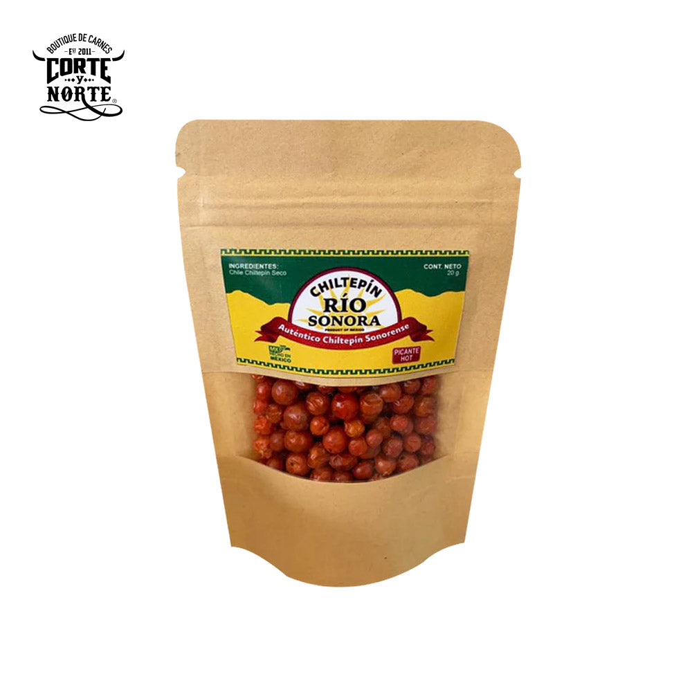 CHILTEPIN ENTERO DEL RIO SONORA 20GR