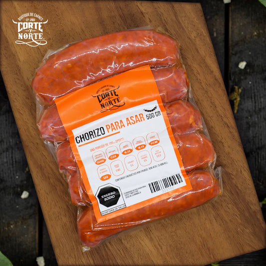 CHORIZO PARA ASAR 500 GRS.