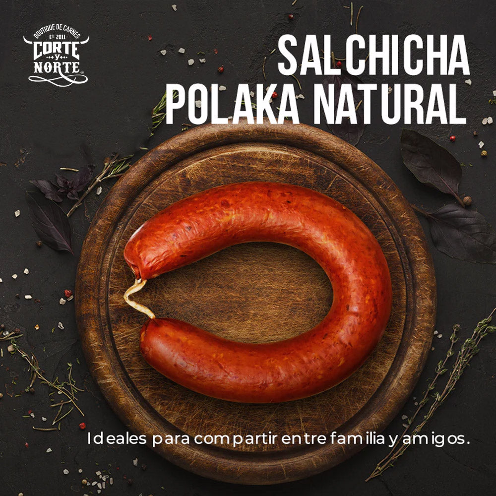 SALCHICHA POLAKA NATURAL 400 GRS.