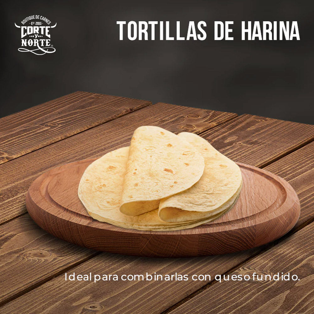 TORTILLA HARINA SONORA CASERA C/18